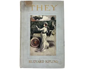 1st US Edition Book They by Rudyard Kipling 1906 Doubleday Page & Co