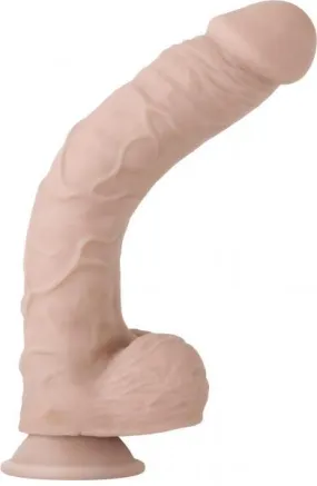 Adam's Poseable True Feel Cock Beige Dildo