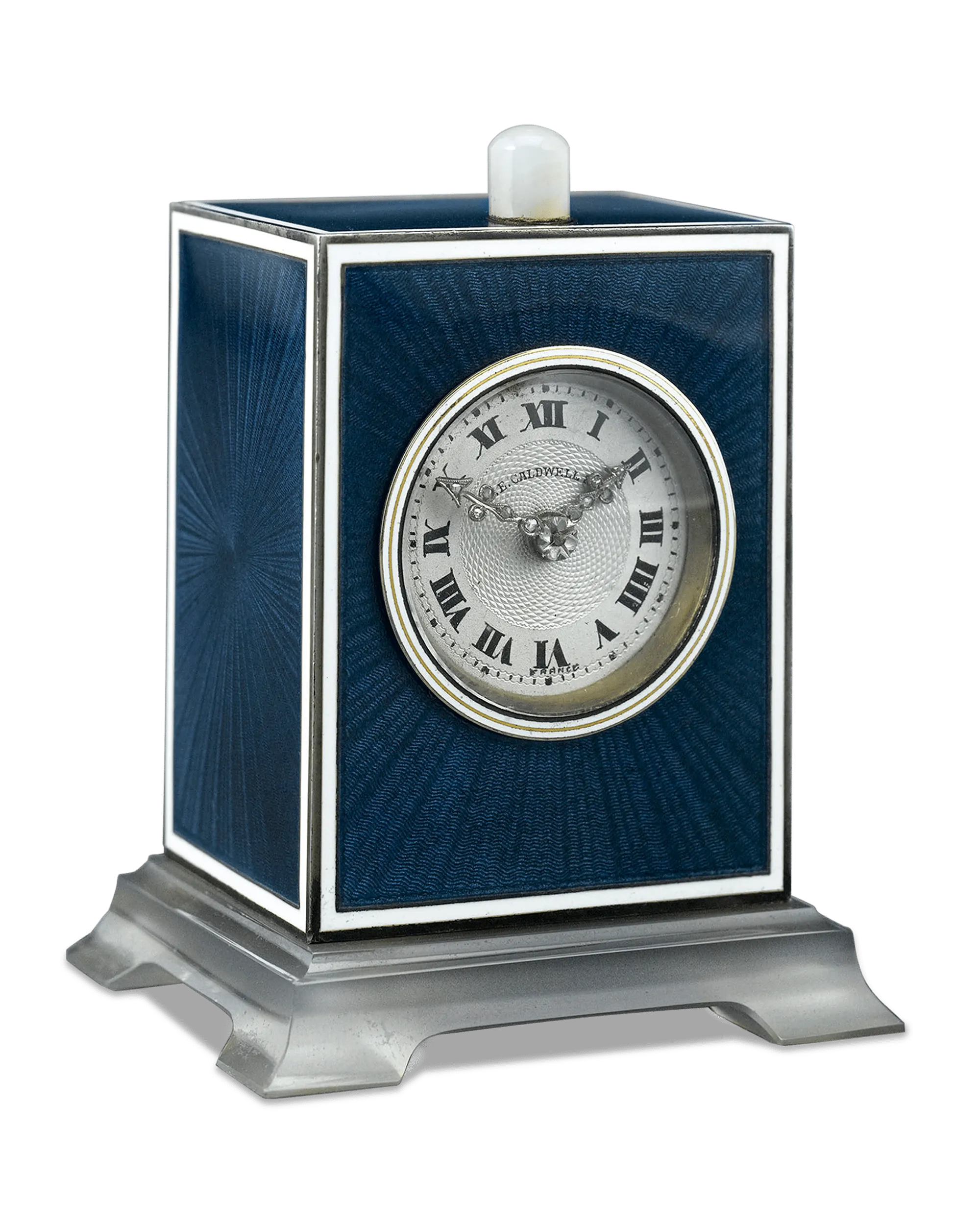 Art Deco J.E. Caldwell Table Clock