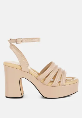 Athla Strappy High Platform Sandals