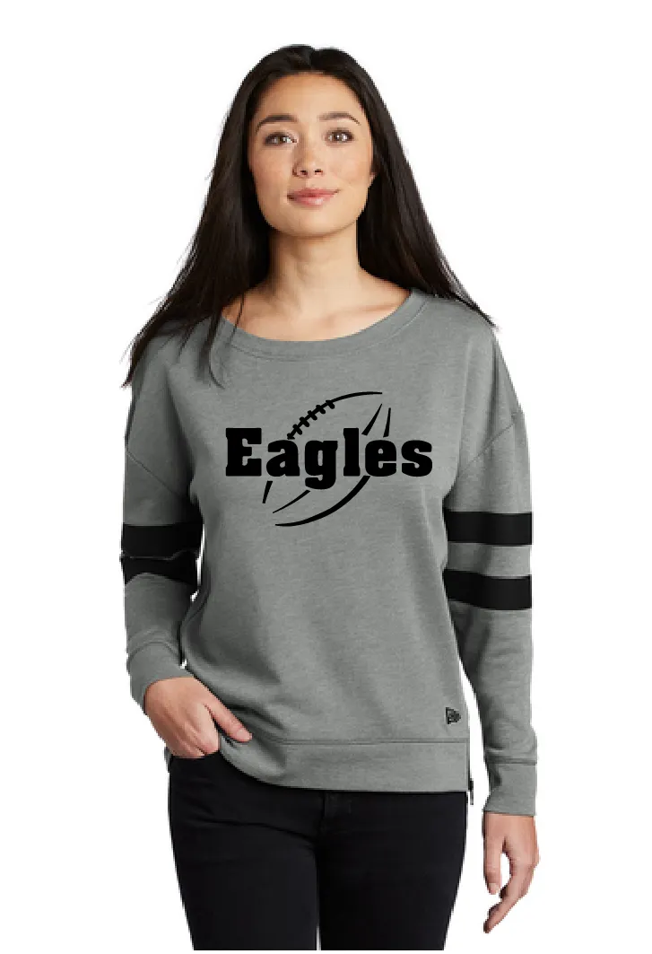 AV Football - New Era ® Ladies Tri-Blend Fleece Varsity Crew