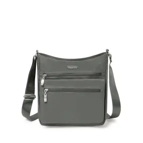 Baggallini Top Zip Flap Crossbody