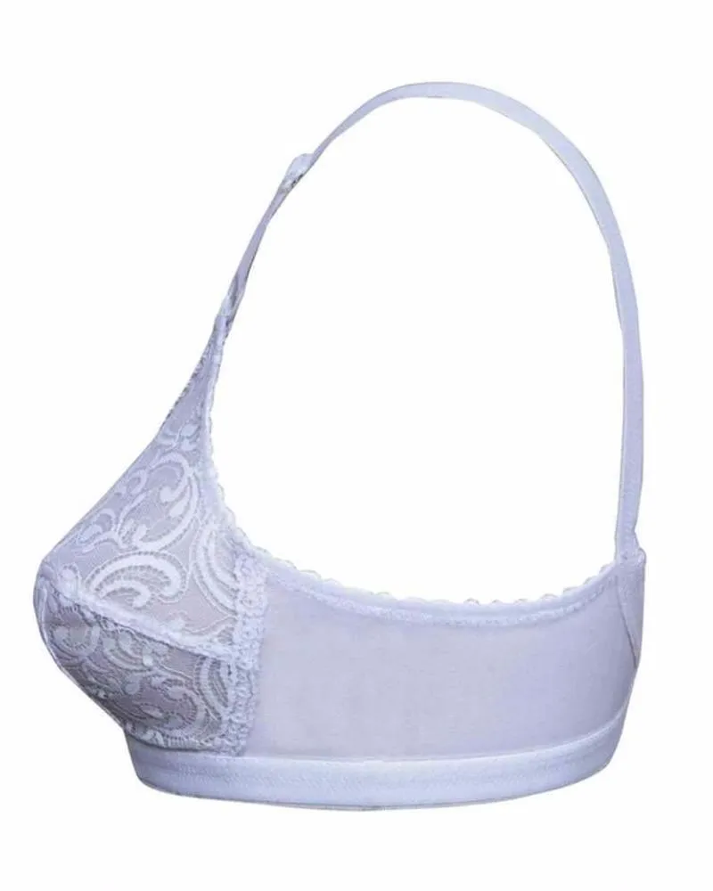 Be-Belle X-Over Non Padded Net Bra