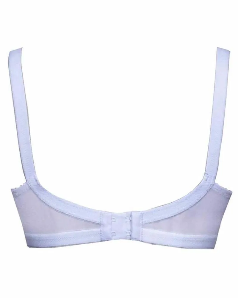 Be-Belle X-Over Non Padded Net Bra