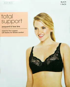 BHS Black Non Padded Lace Bra  - 230496