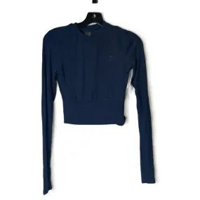 Blue Athletic Top Long Sleeve Crewneck By Clothes Mentor, Size: S