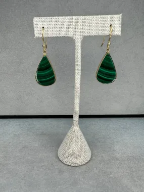 Charles Albert Alchemia Malachite Earrings