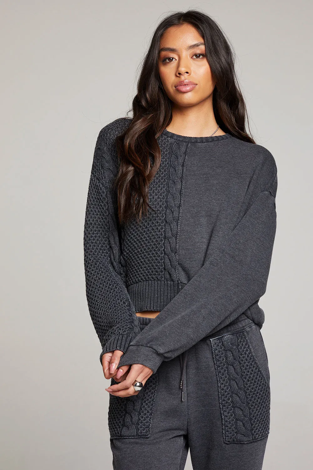 Cloud Licorice Pullover