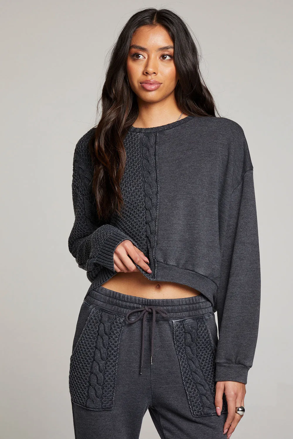 Cloud Licorice Pullover