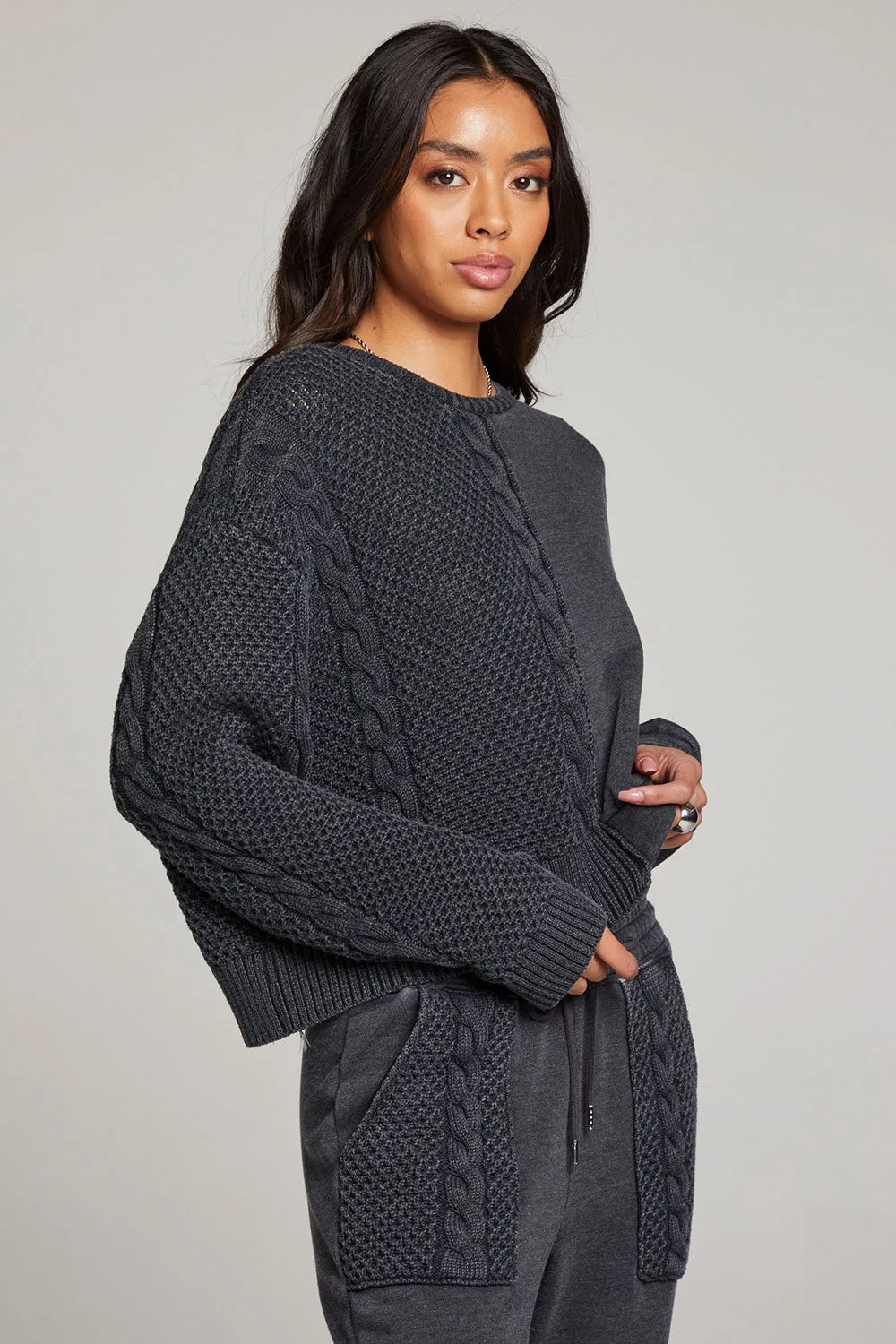 Cloud Licorice Pullover