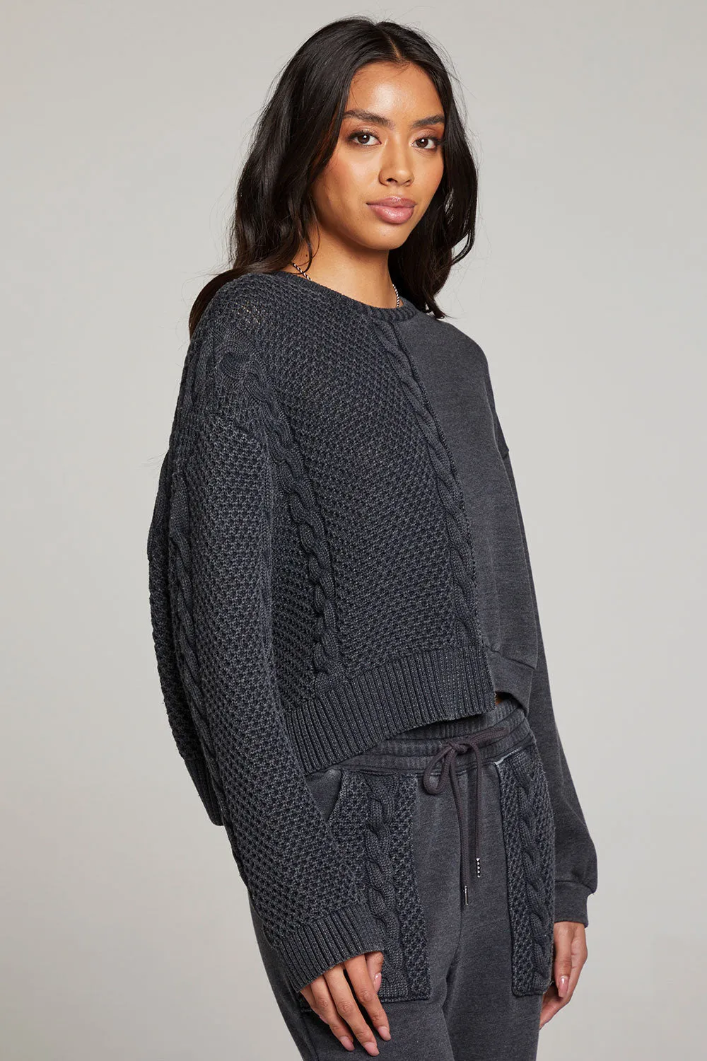 Cloud Licorice Pullover