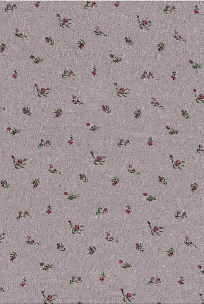 DITSY FLORAL ON POLYESTER HI MULTI CHIFFON NFF191007B-037