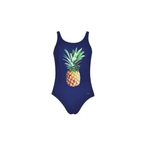 Gourami Pineapple Dream Ladies Swimsuit - Navy