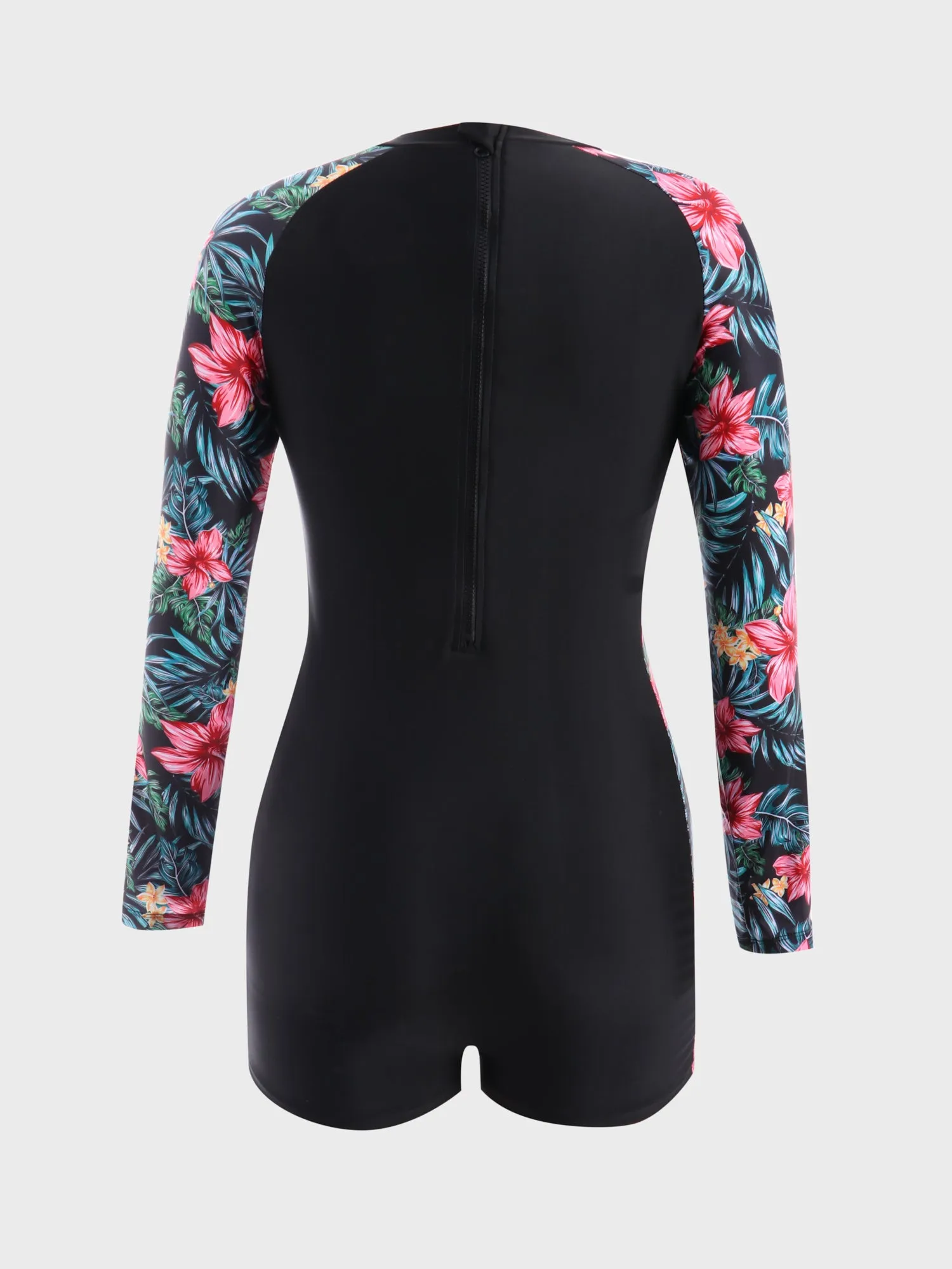 Midsize Floral Saddle Surfing Suit