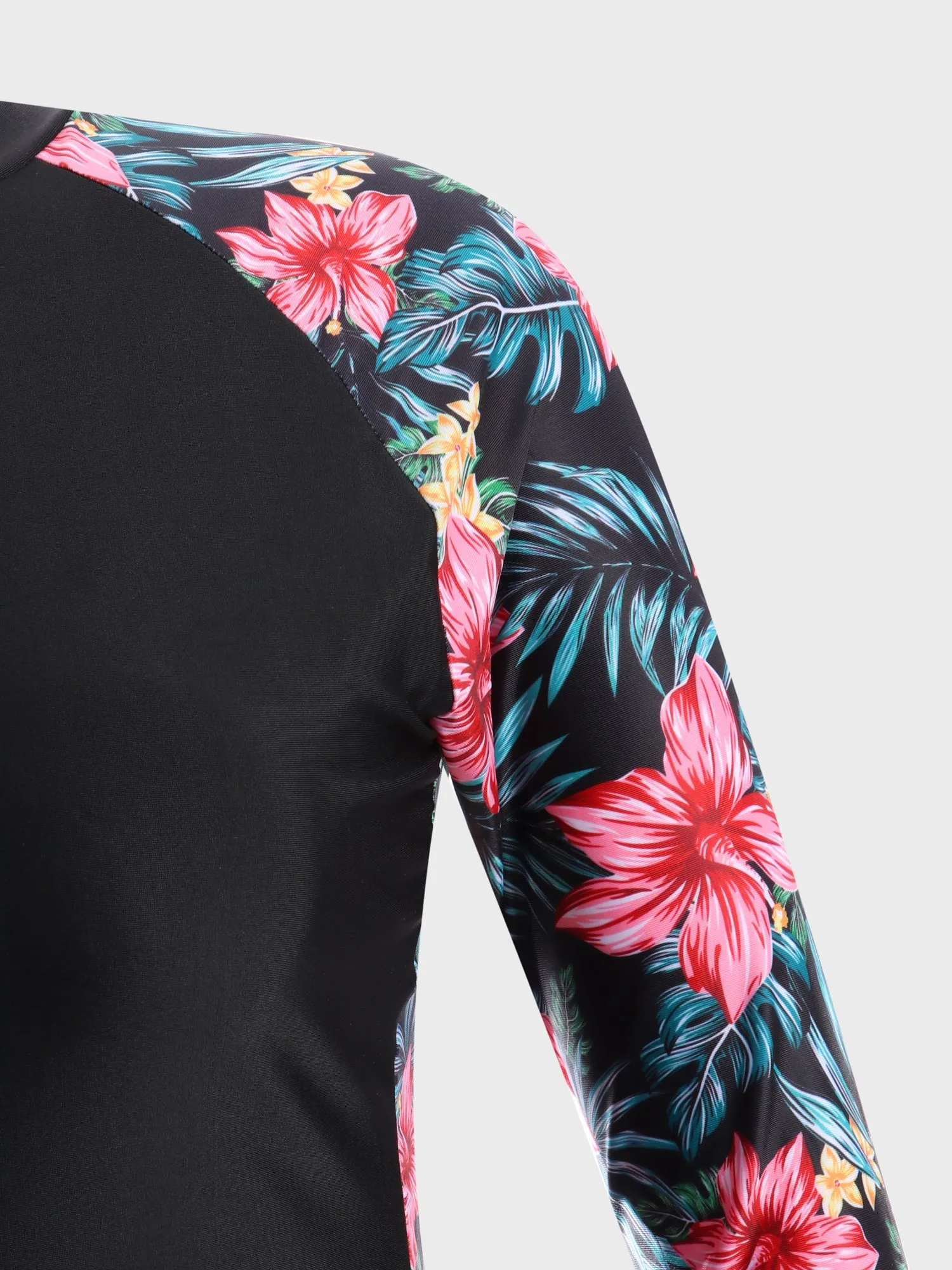 Midsize Floral Saddle Surfing Suit