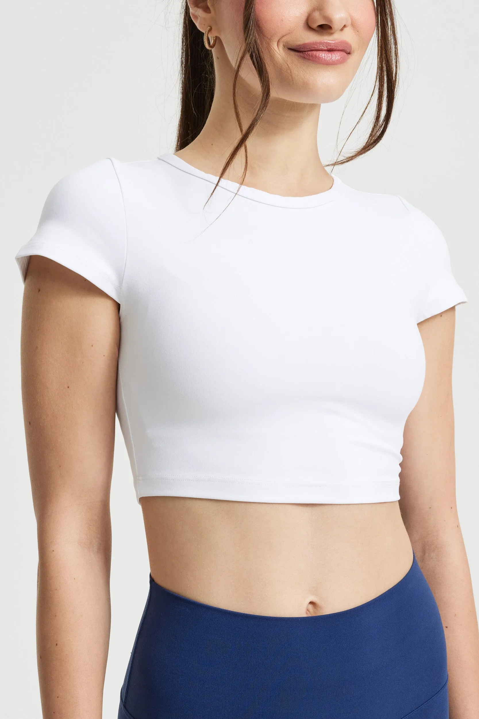 Studio Cropped Active Tee