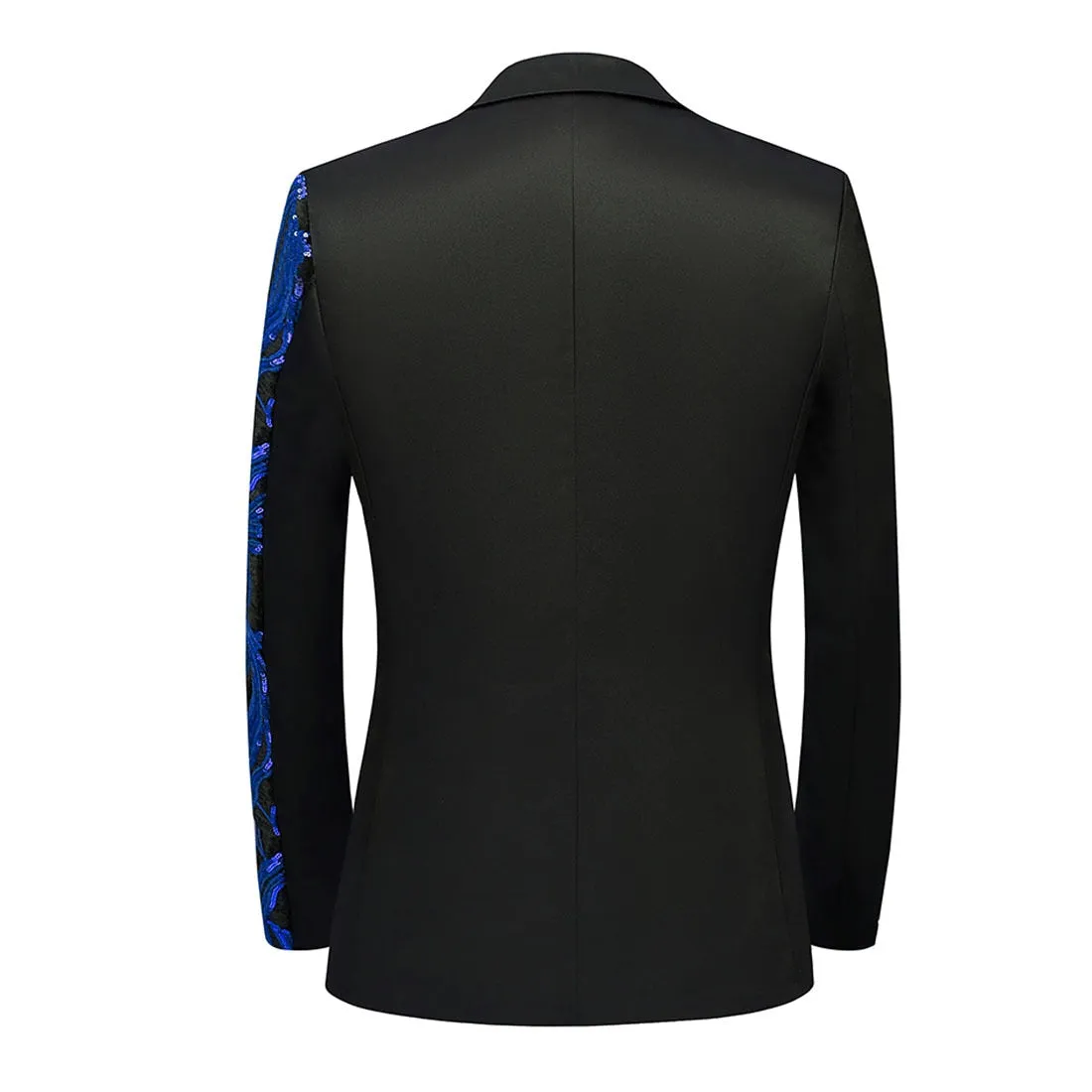 The Meridian Slim Fit Blazer Suit Jacket - Cobalt